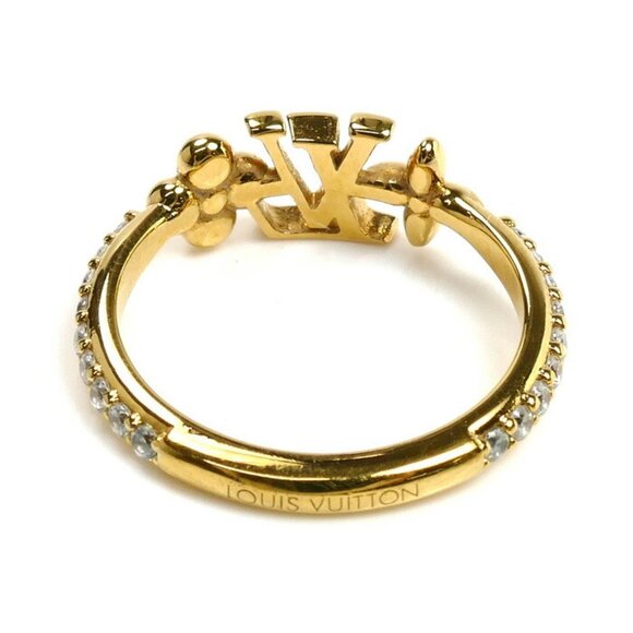 LOUIS VUITTON Gold Ring - Picture 4 of 8